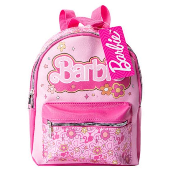 NWT Barbie Mini Backpack – Cute Character Print, Perfect for Kids & Teens - Picture 1 of 4
